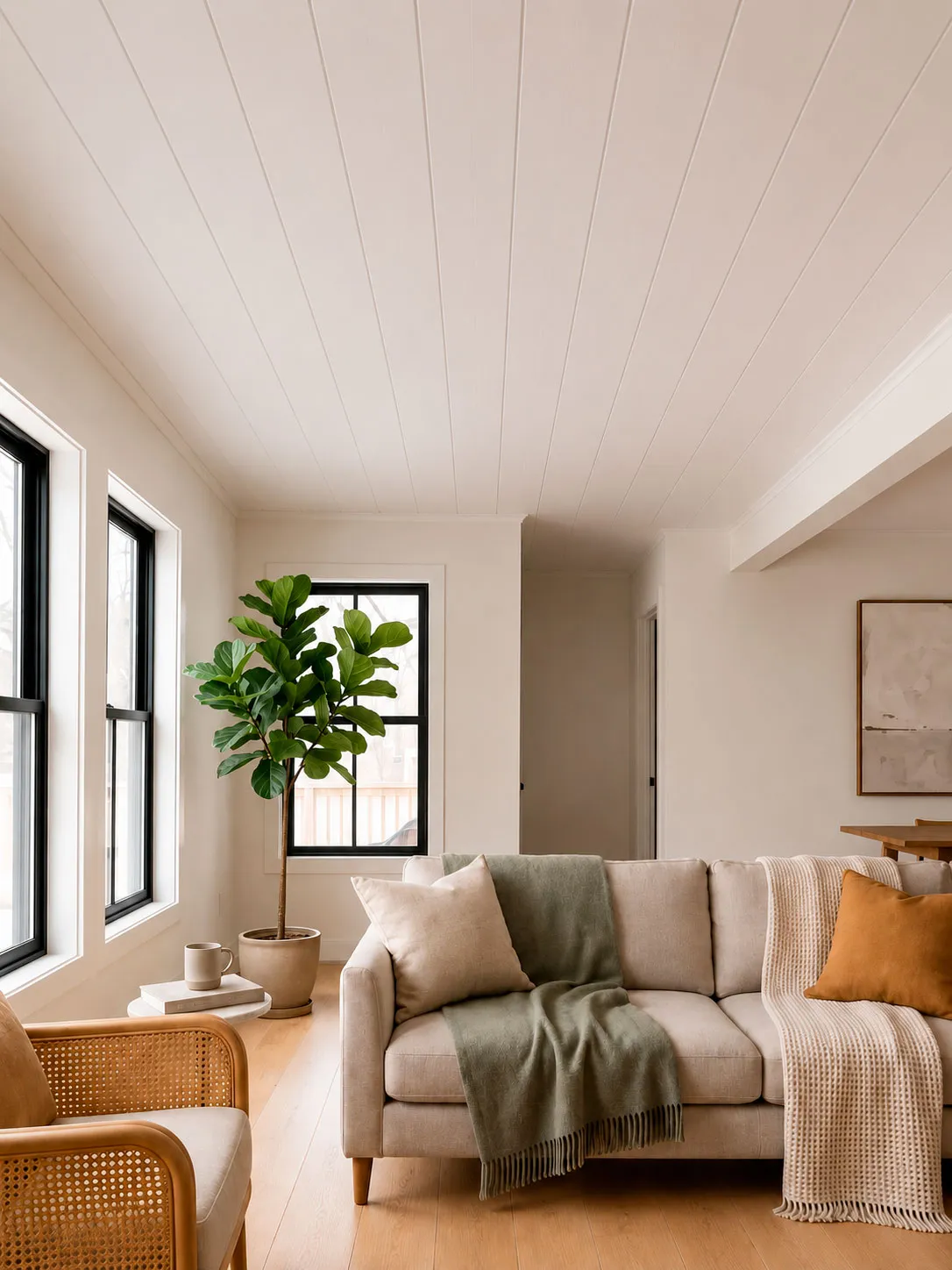 Ceiling Blanc